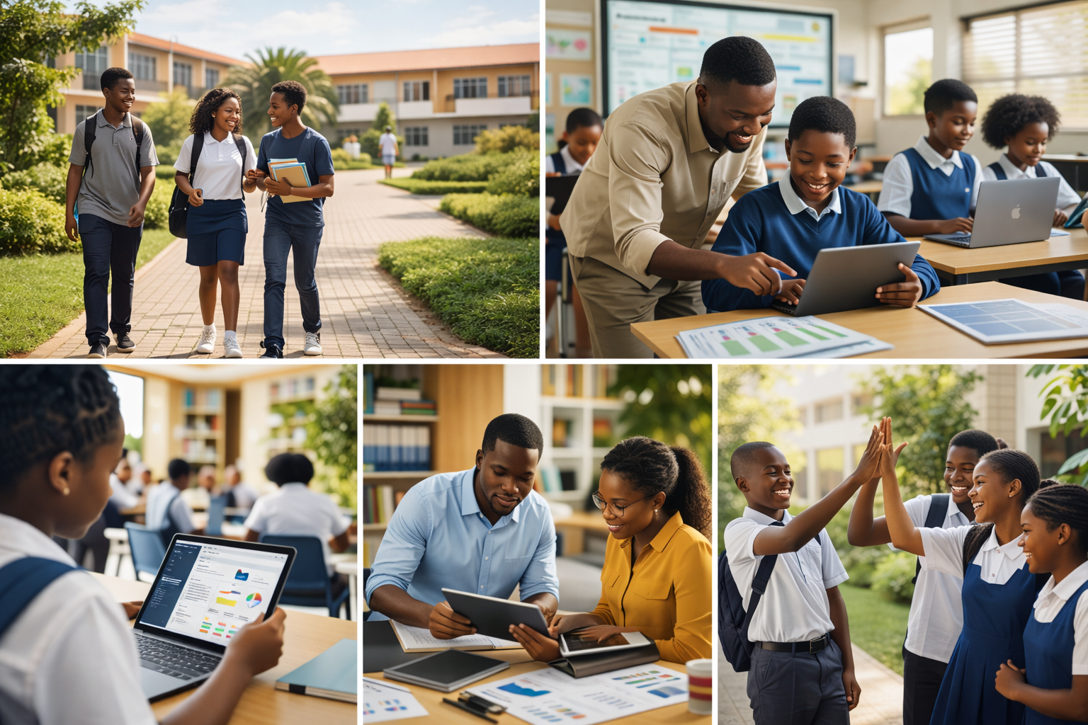 Analytics dashboard preview on laptop